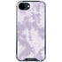 Purple and White Tie Dye iPhone 16e Clear Case