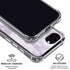 Purple and White Tie Dye iPhone 16e Clear Case