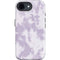 Purple and White Tie Dye iPhone 16e Impact Case