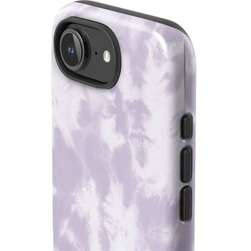 Purple and White Tie Dye iPhone 16e Impact Case