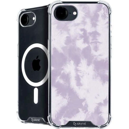 Purple and White Tie Dye iPhone 16e MagSafe Case