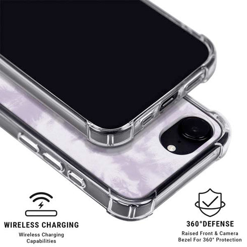 Purple and White Tie Dye iPhone 16e MagSafe Case