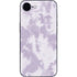 Purple and White Tie Dye iPhone 16e Skin