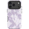 Purple and White Tie Dye iPhone 18 Pro Impact Case