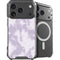 Purple and White Tie Dye iPhone 18 Pro Max MagSafe Case