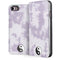 Purple and White Tie Dye iPhone 7 Folio Case