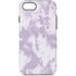 Purple and White Tie Dye iPhone Cases