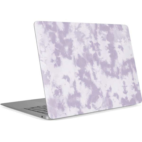 Purple and White Tie Dye Apple MacBook Air Skin