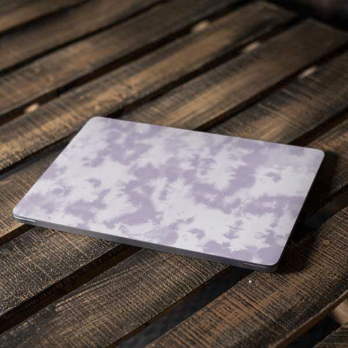 Purple and White Tie Dye Apple MacBook Air Skin