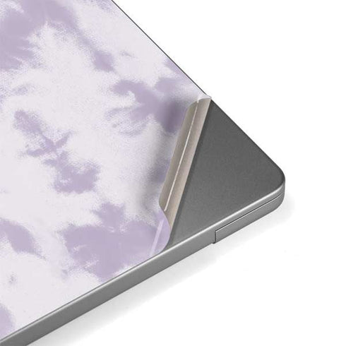 Purple and White Tie Dye Apple MacBook Pro 14-inch Skin