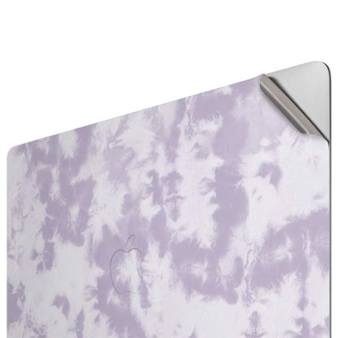 Purple and White Tie Dye Apple MacBook Pro 16-inch Skin