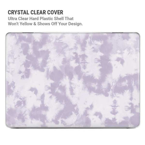 Purple and White Tie Dye MacBook Cases