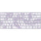 Purple and White Tie Dye Magic Keyboard Skin