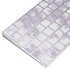 Purple and White Tie Dye Magic Keyboard Skin