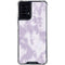 Purple and White Tie Dye Moto G Power 5G (2024) Clear Case