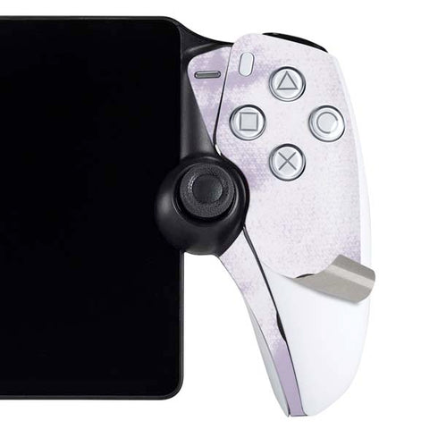 Purple and White Tie Dye PlayStation Portal Remote Player Skin