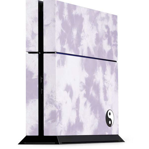 Purple and White Tie Dye PlayStation PS4 Skins