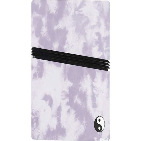Purple and White Tie Dye PS5 Pro Console Skin