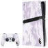 Purple and White Tie Dye PS5 Pro Disk Bundle Skin