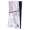 Purple and White Tie Dye PS5 Slim Digital Edition Console Skin