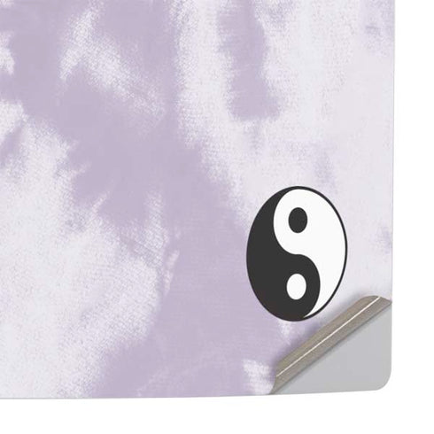 Purple and White Tie Dye PS5 Slim Digital Edition Console Skin