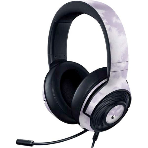 Purple and White Tie Dye Razer Kraken X Skin