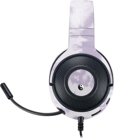 Purple and White Tie Dye Razer Kraken X Skin