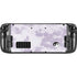 Purple and White Tie Dye Steam Deck Handheld Gaming Computer Skin