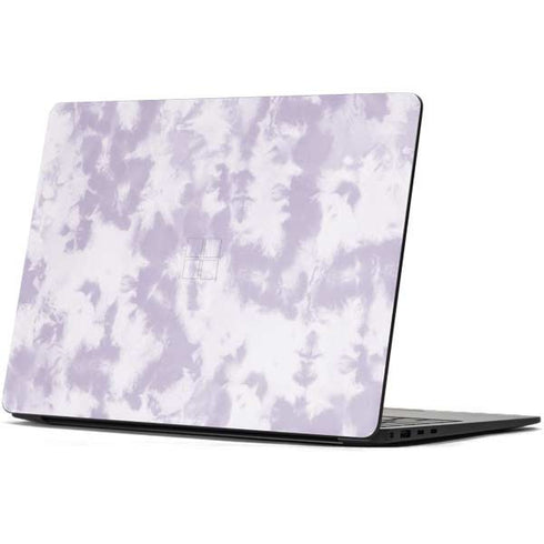 Purple and White Tie Dye Surface Laptop 7 13.8in Skin