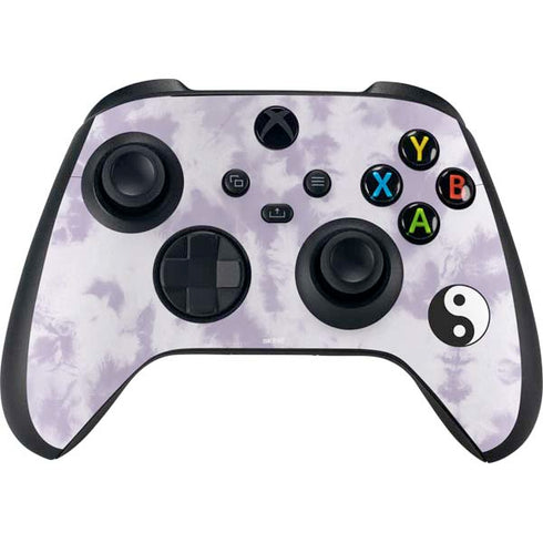 Purple and White Tie Dye Xbox Series X Skins