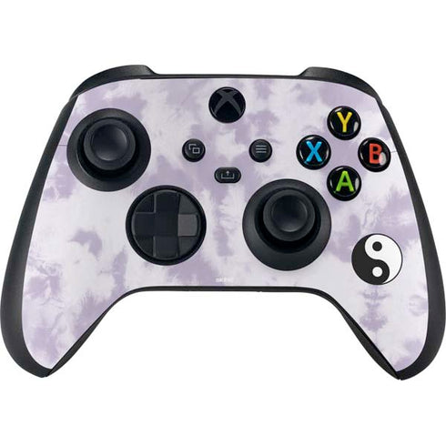 Purple and White Tie Dye XBox Series X Digital Edition Bundle Skin