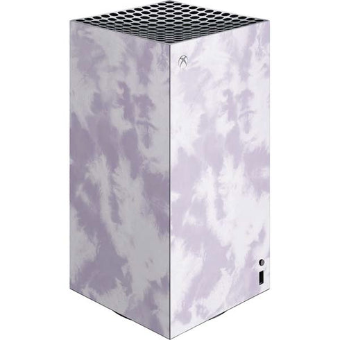 Purple and White Tie Dye XBox Series X Digital Edition Console Skin