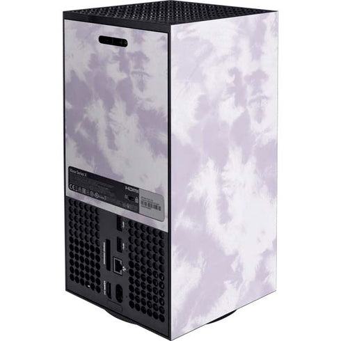 Purple and White Tie Dye XBox Series X Digital Edition Console Skin