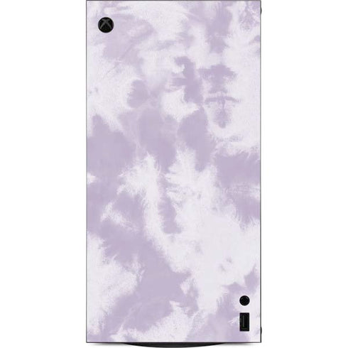 Purple and White Tie Dye XBox Series X Digital Edition Console Skin