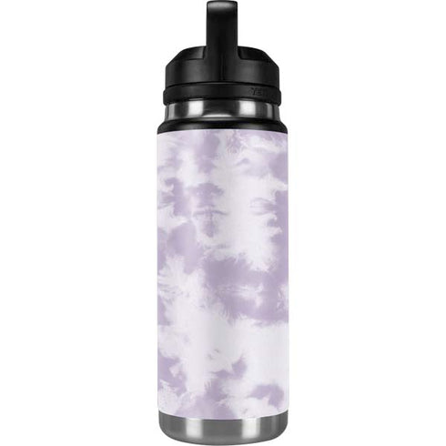 Purple and White Tie Dye YETI Rambler 26oz Bottle Skin