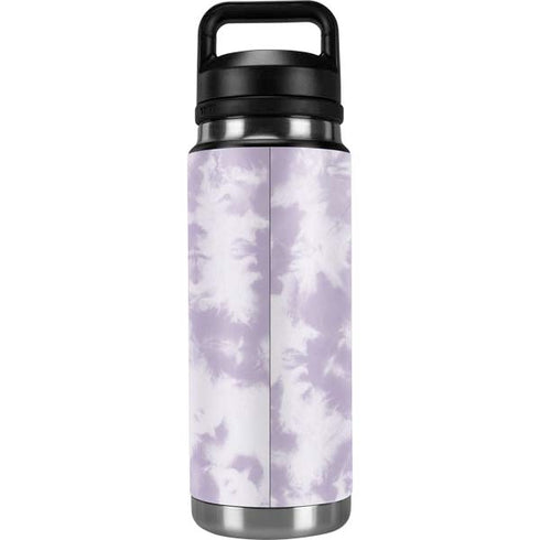 Purple and White Tie Dye YETI Rambler 26oz Bottle Skin