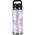 Purple and White Tie Dye YETI Rambler 26oz Bottle Skin