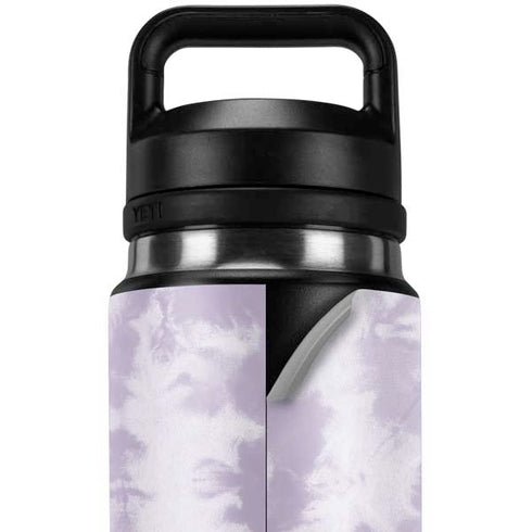 Purple and White Tie Dye YETI Rambler 26oz Bottle Skin