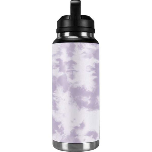 Purple and White Tie Dye YETI Rambler 36oz Bottle Skin
