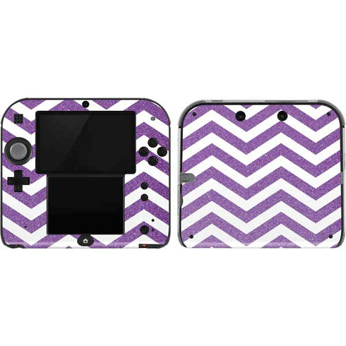 Purple Chevron Nintendo Skins