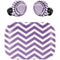 Purple Chevron Amazon Echo Buds Skin