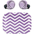 Purple Chevron Amazon Echo Buds Skin