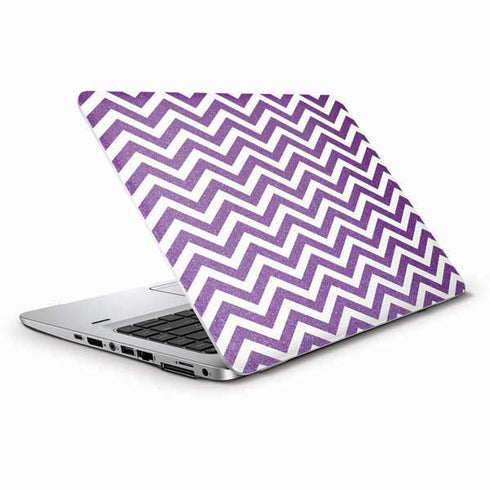 Purple Chevron HP Elitebook Skin