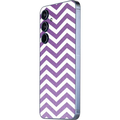 Purple Chevron Galaxy A35 5G Skin