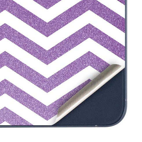Purple Chevron Galaxy A35 5G Skin
