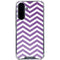 Purple Chevron Galaxy A36 5G Clear Case