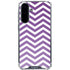 Purple Chevron Galaxy A36 5G Clear Case