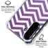 Purple Chevron Galaxy A36 5G Clear Case