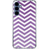 Purple Chevron Galaxy A55 5G Clear Case