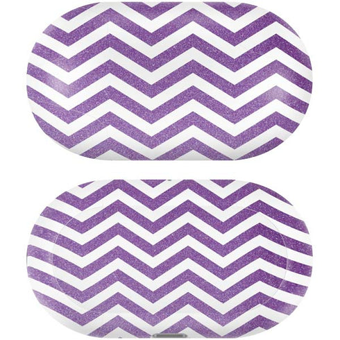 Purple Chevron Galaxy Buds Plus Skin